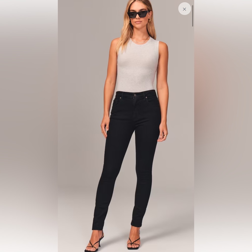 Abercrombie Simone High Rise Ankle Jean